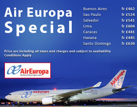 Air Europa Specials